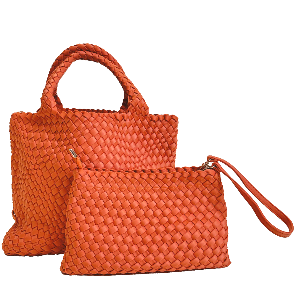 Neoprene Tote in Pumpkin